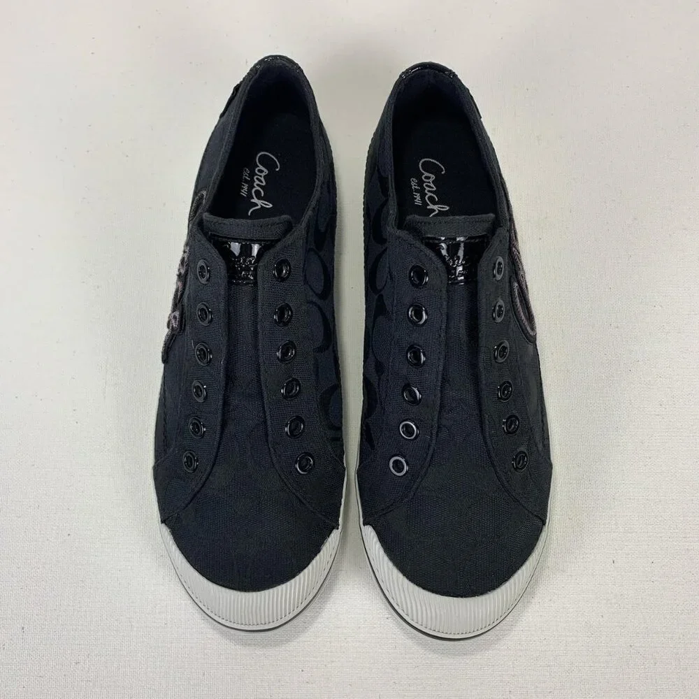 Coach Women's Black Trainers - Picture 2 of 8